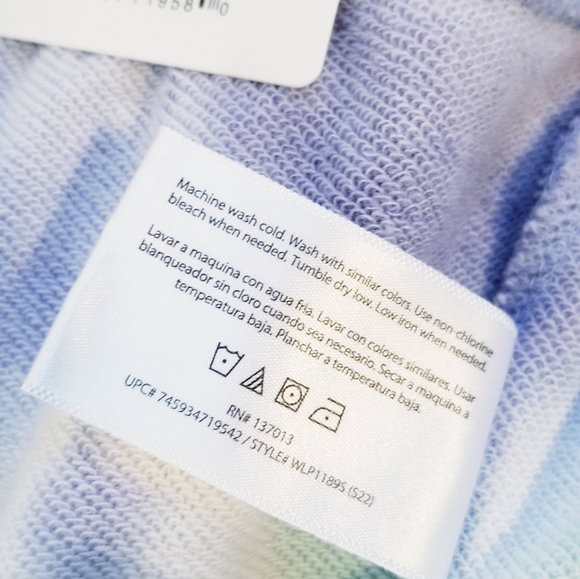 NWT WILDFOX Tie Dye Jogger Pants - Picture 10 of 15